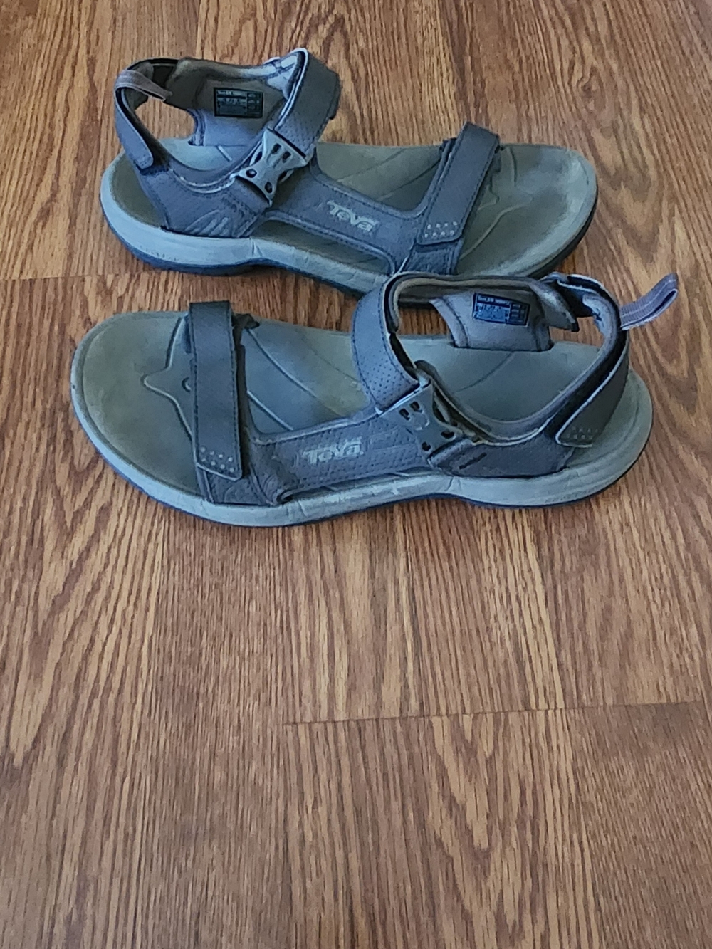 Mens Teva Gray Outdoor Sport Sandals